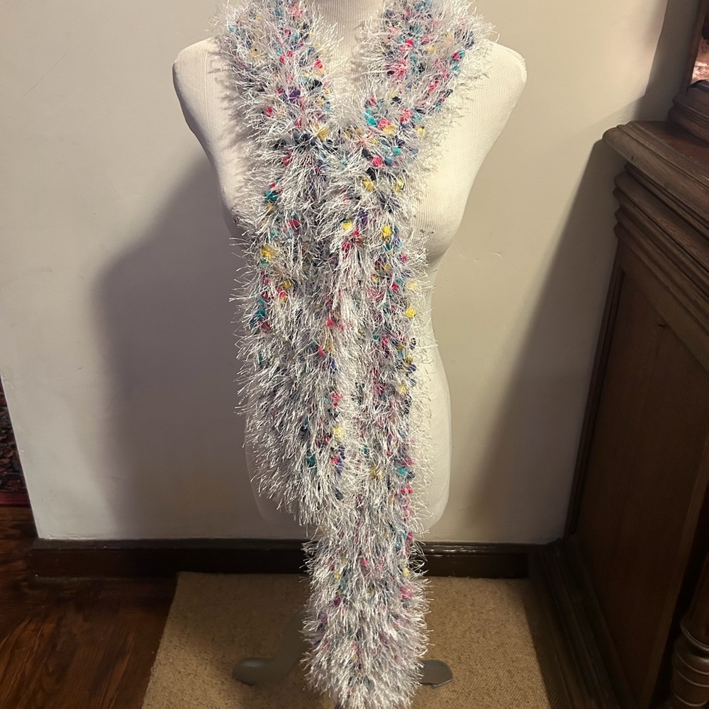 Colorful Textured Women's Scarf